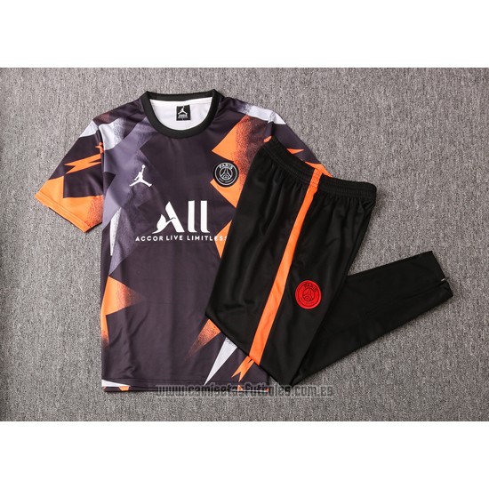 Chandal del Paris Saint-Germain Jordan Manga Corta 2019-2020 Negro